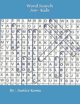 Paperback Word Search Joy-Kids Book