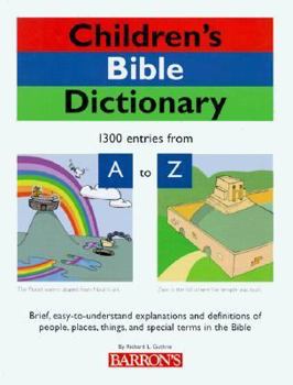 Hardcover Children's Bible Dictionary Book