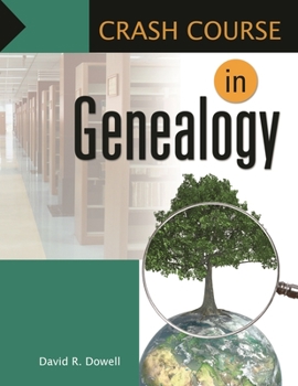 Paperback Crash Course In Genealogy Book