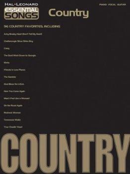 Paperback Essential Songs - Country Book