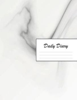 Daily Diary: Blank 2020 Journal Entry Writing Paper for Each Day of the Year | Cute Marble Design Pattern | January 20 - December 20 | 366 Dated Pages ... Your Life, Set Goals & Get Things Done
