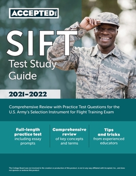 Paperback SIFT Test Study Guide: Comprehensive Review with Practice Test Questions for the U.S. Army's Selection Instrument for Flight Training Exam Book