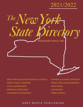 Paperback New York State Directory, 2021/22: Print Purchase Includes 1 Year Free Online Access Book