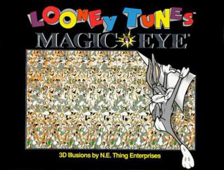 Hardcover Looney Tunes Magic Eye: 3D Illusions Book