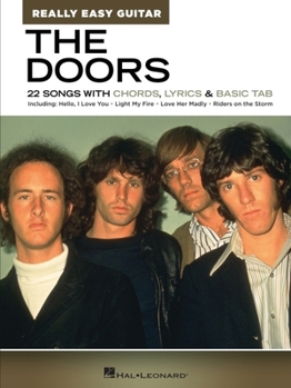 Paperback The Doors - Really Easy Guitar Series: 22 Songs with Chords, Lyrics & Basic Tab Book