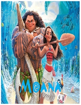 Paperback Moana: An Activity and Learning Book for Toddlers through Fun and Excitement. Book