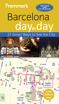 Paperback Frommer's Barcelona Day by Day [With Map] Book