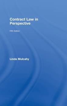 Hardcover Contract Law in Perspective Book