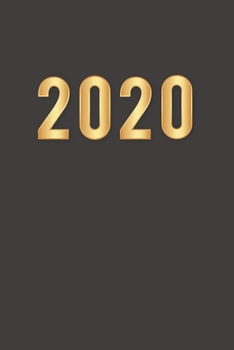 Paperback 2020 Daily Planner Full Page a Day: Daily Diary One Page Per Day - Yearly Overview 2020 - Monthly Calendar Organizer - Time Management - Black Noteboo Book