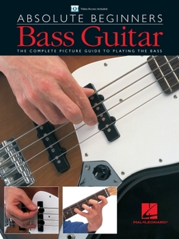 Paperback Absolute Beginners - Bass Guitar (Book/Online Media) Book