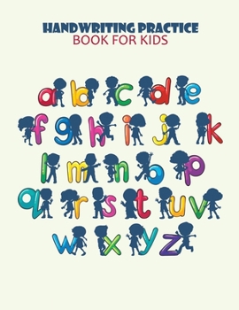 Paperback Handwriting Practice Book For Kids Book