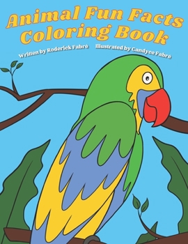 Paperback Animal Fun Facts Coloring Book
