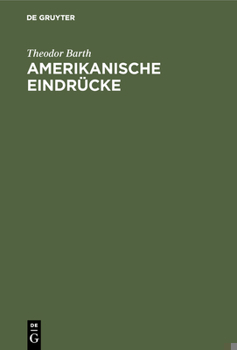 Hardcover Amerikanische Eindrücke [German] Book