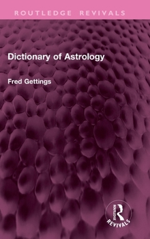 Hardcover Dictionary of Astrology Book