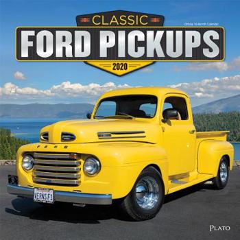 Calendar Classic Ford Pickups 2020 Square Plato Foil Book