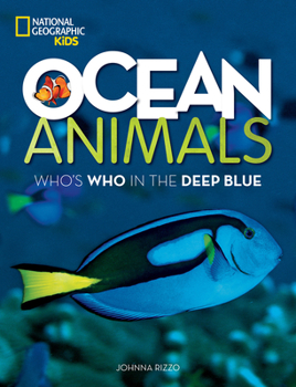 Paperback Ocean Animals: Who's Who in the Deep Blue Book