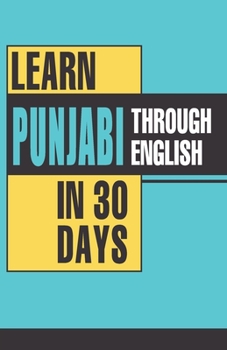 Paperback Learn Punjabi Through English In 30 Days Book