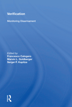 Hardcover Verification: Monitoring Disarmament Book