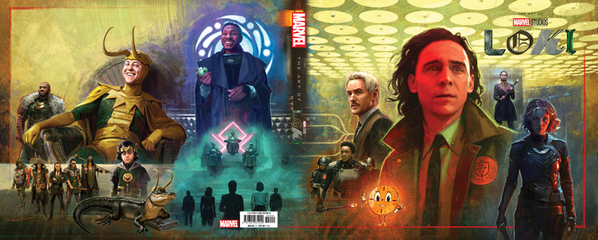 Hardcover Marvel Studios' Loki: The Art of the Series Book