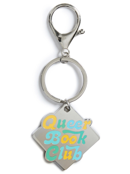 Misc. Queer Book Club Keychain Book