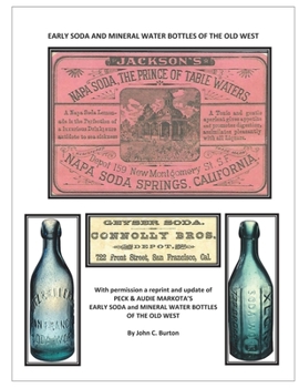 Paperback Early Soda and Mineral Bottles of the Old West Book