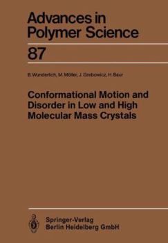 Paperback Conformational Motion and Disorder in Low and High Molecular Mass Crystals Book