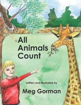 Paperback All Animals Count Book