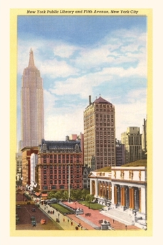 Paperback Vintage Journal Public Library, New York City Book