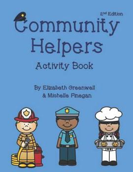 Paperback Community Helpers: Activity Book