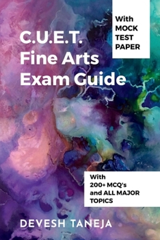 Paperback C.U.E.T. Fine Arts Exam Guide Book