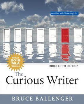 Paperback Curious Writer, The, MLA Update, Brief Edition Book