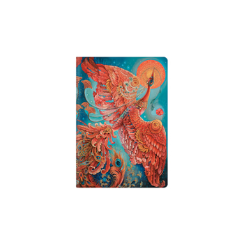 Firebird (Birds of Happiness) A6 Unlined Cahier