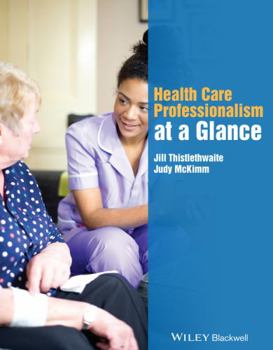 Paperback Health Care Professionalism at a Glance Book