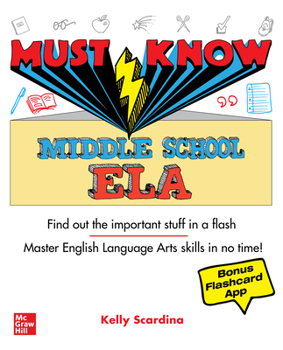 Paperback Must Know Middle School Ela Book