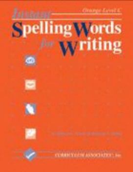 Paperback Instant Spelling Words for Writing: Level C Orange Book