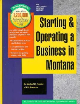 Paperback Starting and Operating a Business in Montana Book
