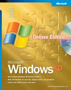 Paperback Microsofta Windowsa XP Step by Step, Deluxe Edition [With CDROM] Book