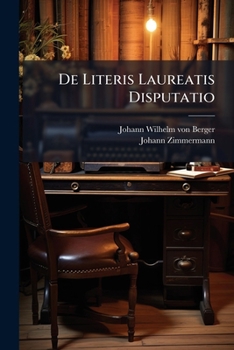 Paperback De Literis Laureatis Disputatio Book