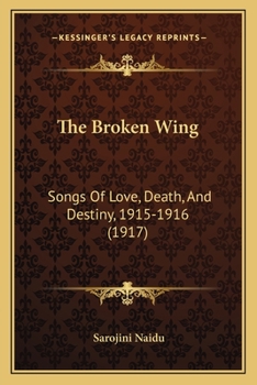 Paperback The Broken Wing: Songs Of Love, Death, And Destiny, 1915-1916 (1917) Book