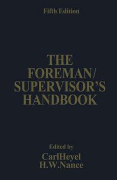 Hardcover The Foreman/Supervisor’s Handbook Book