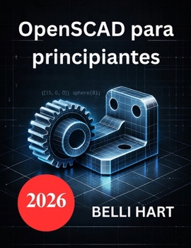 Paperback OpenSCAD para principiantes: Lleva tu modelado 3D al siguiente nivel (Spanish Edition) [Spanish] Book