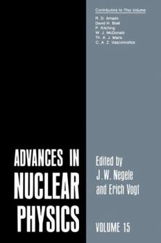 Paperback Advances in Nuclear Physics: Volume 15 Book