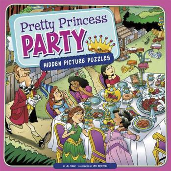 Hardcover Pretty Princess Party: Hidden Picture Puzzles Book