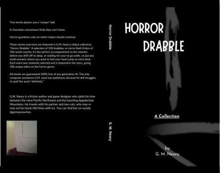 Paperback Horror Drabble Book