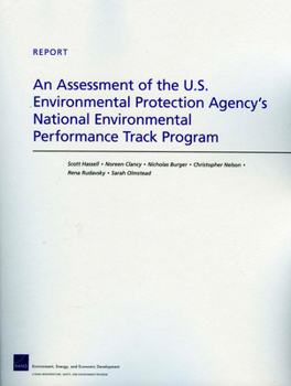 Paperback An Assessment of the U.S. Environmental Protection Agency's National Environmental Performance Track Program Book