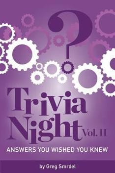 Paperback Trivia Night: Answers You Wished You Knew: Volume 2 Book