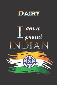 I am a Proud Indian Diary Journal Indian Flag: 6x9 inch Lined journal or diary or notebook to write ideas, study and make plans from Sabji Journals