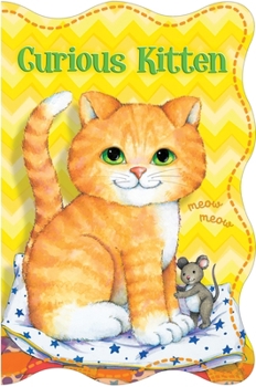 Board book Curious Kitten Book