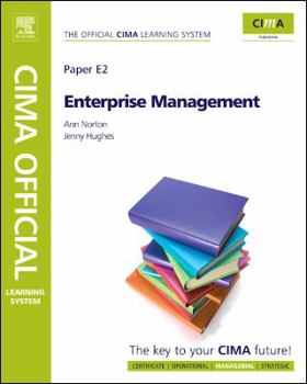 Paperback Cima Official Learning System Enterprise Management Book