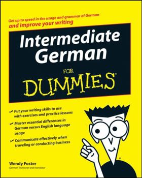 Paperback Intermediate German for Dummies Book
